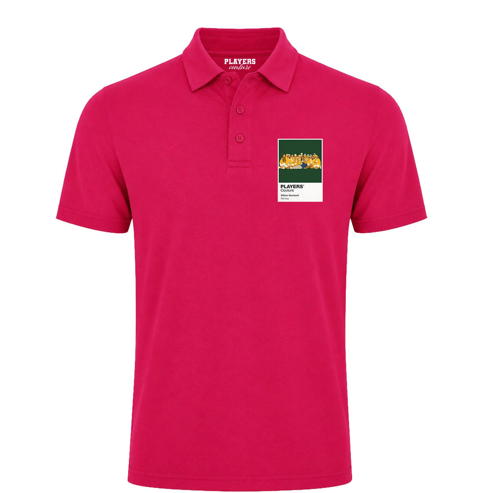 Viktor Hovland Ladies Man Golf Icon Frame Men's Polo Shirt