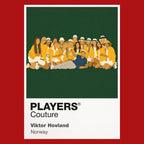 Viktor Hovland Ladies Man Golf Icon Frame Men's Polo Shirt