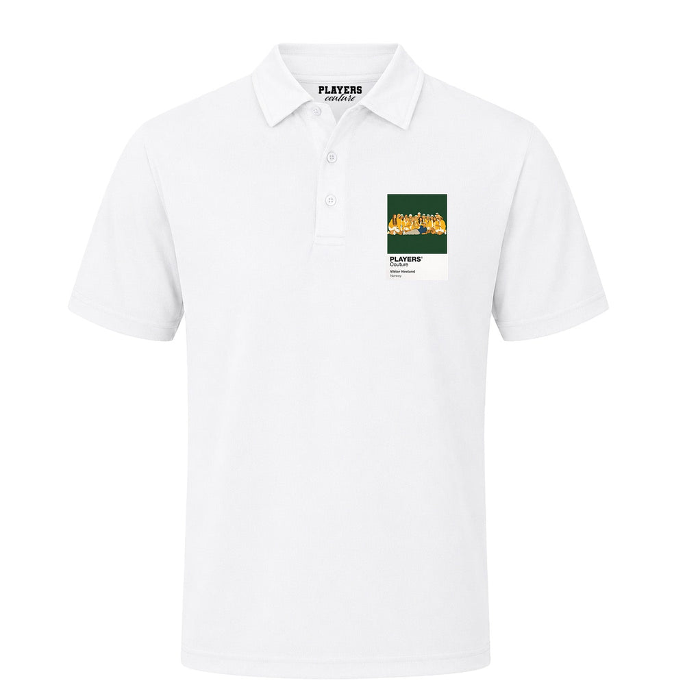 Viktor Hovland Ladies Man Golf Icon Frame Men's Polo Shirt