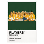 Viktor Hovland Ladies Man Golf Icon Frame Men's Polo Shirt