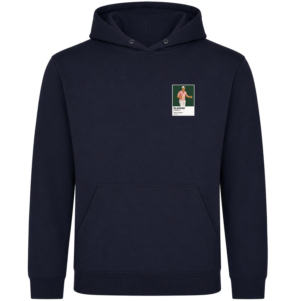 Viktor Hovland Banana Golf Icon Frame Men's Hoodie - Navy