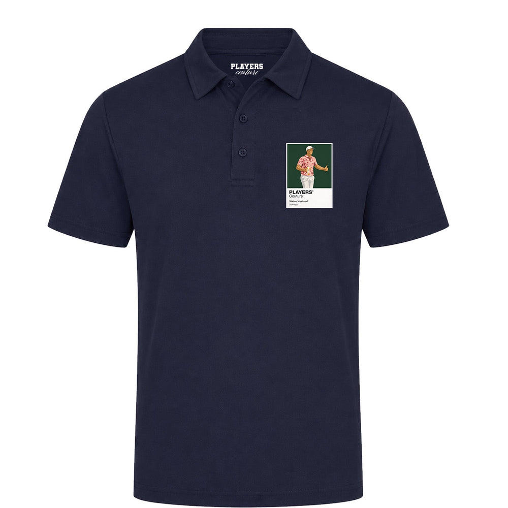 Viktor Hovland Banana Golf Icon Frame Men's Polo Shirt