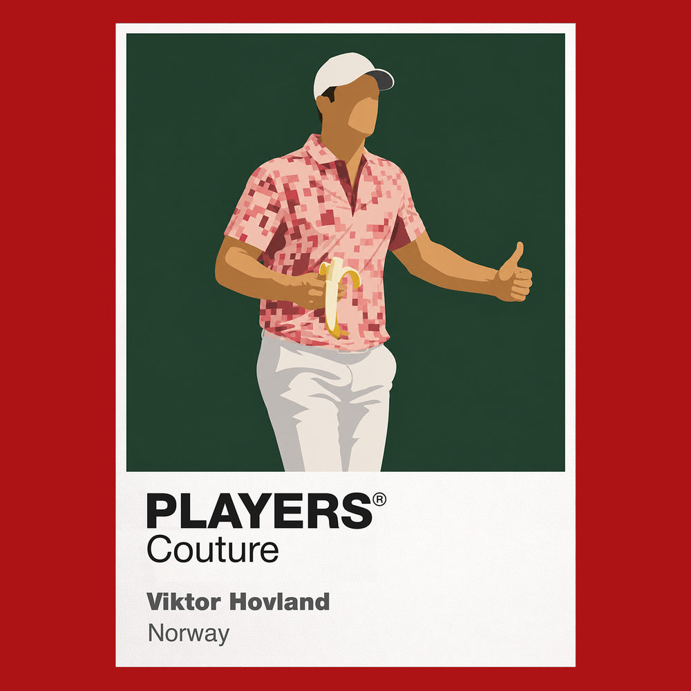Viktor Hovland Banana Golf Icon Frame - Icon Design (View 11)