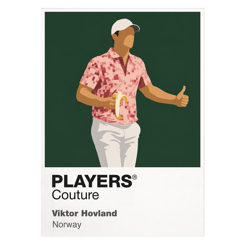 Viktor Hovland Banana Golf Icon Frame - Icon Design (View 13)