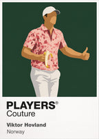 Viktor Hovland Banana Golf Icon Frame - Icon Design (View 9)