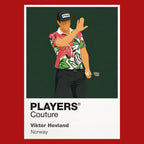 Viktor Hovland Masters Golf Icon Frame Men's Polo Shirt