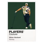 Viktor Hovland 2 Golf Icon Frame - Icon Design