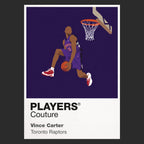 Vince Carter Raptors Basketball Icon Frame Men's Hoodie