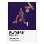 Vince Carter Raptors Basketball Icon Frame Men's Hoodie