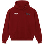 Vincent Kompany hoodie – red men's hoodie featuring the Vincent Kompany Players Couture logo