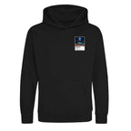 Vincent Kompany Manchester City Icons in Lights Frame Kids Hoodie in Black