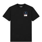 Vincent Kompany Manchester City Icons in Lights Frame Men's T-Shirt in Black