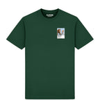 Vincent O’Brien horse racing T-shirt – mens forest green tshirt view