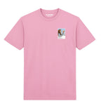 Vincent O’Brien horse racing T-shirt – mens pink tshirt view