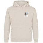 Vincent O’Brien horse racing hoodie – mens stone hoodie view
