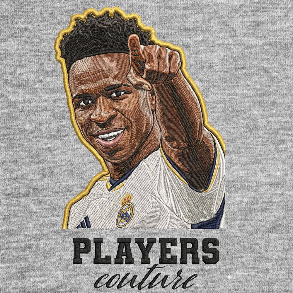 Vinicius Junior Badge Players Couture Men's Hoodie