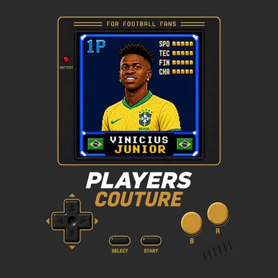 Vinicius Junior Icon 8-Bit Men's Hoodie - image 1