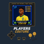 Vinicius Junior Icon 8-Bit Men's Hoodie - image 7