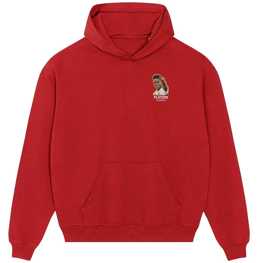 Vinicius Junior Badge Players Couture Men's Hoodie