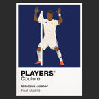 Vinicius Junior Real Madrid Icon Frame — Black