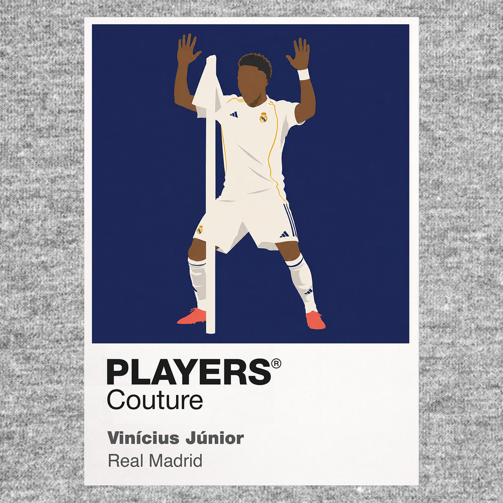 Vinicius Junior Real Madrid Icon Frame — Gray