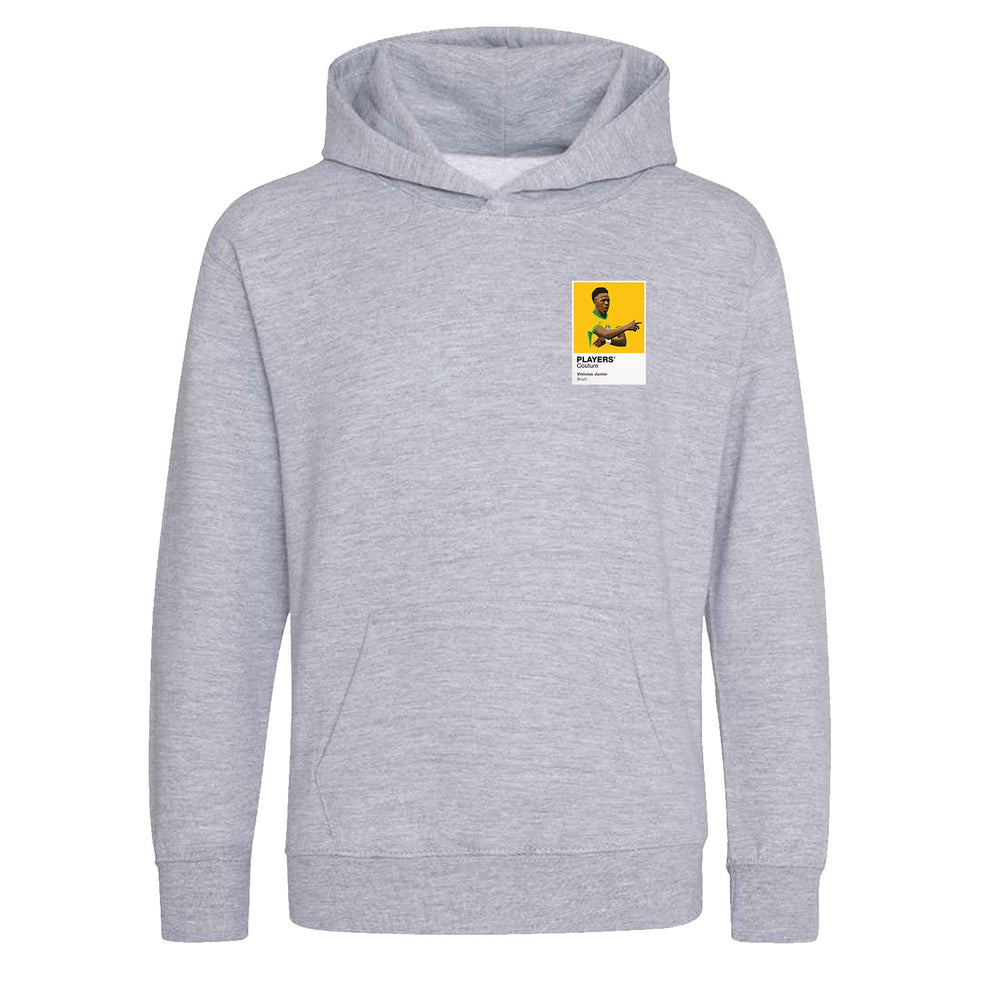 Vinicius Junior Players Couture Kids Gray Hoodie