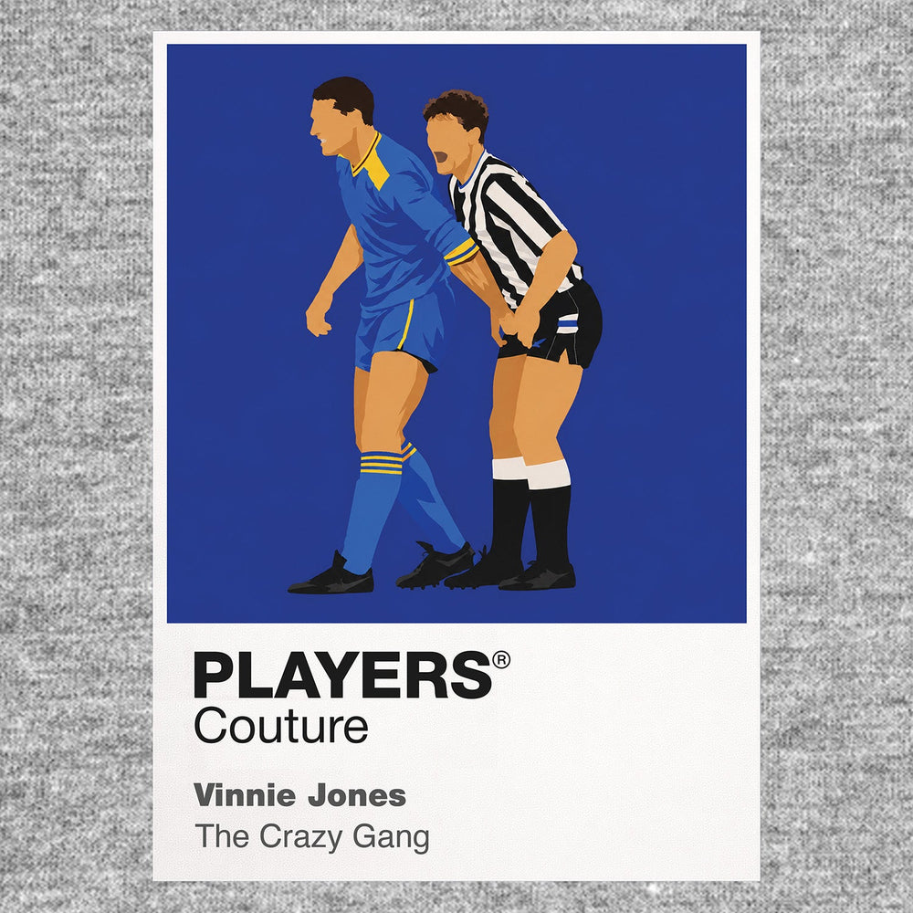 Vinnie Jones Crazy Gang Icon Frame Men's T-Shirt – image 7
