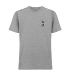 Vinnie Jones & Gazza t-shirt – grey men's t-shirt featuring the Vinnie Jones & Gazza Players Couture logo