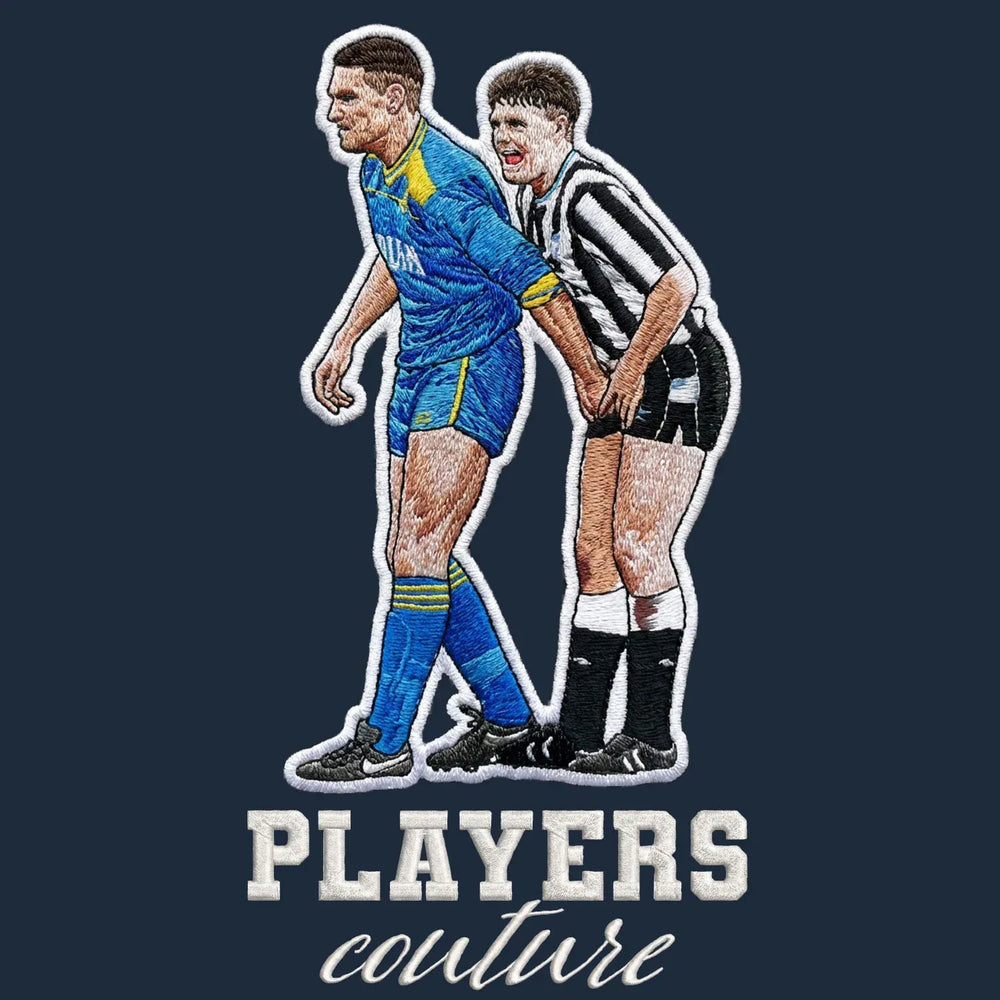 Vinnie Jones & Gazza Badge Players Couture Men's Hoodie