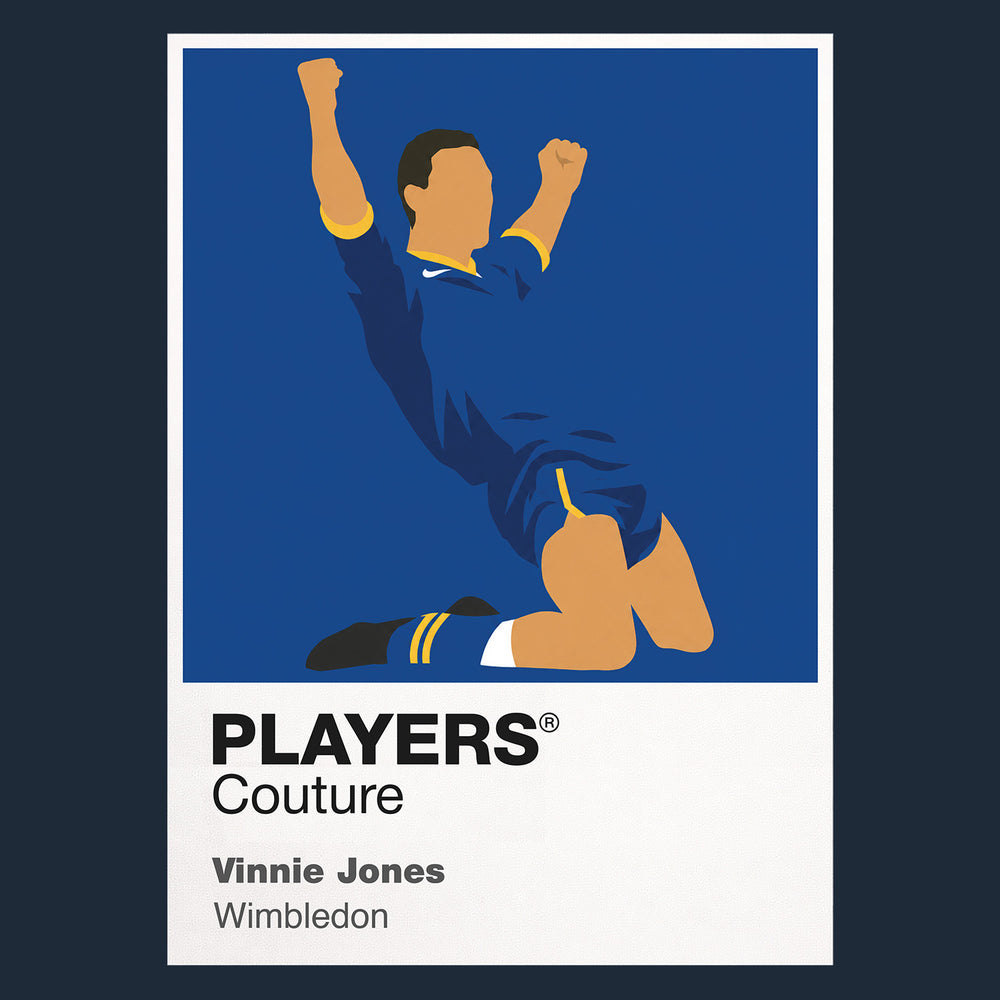 Vinnie Jones Wimbledon Icon Frame — Navy