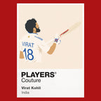 Virat Kohli Cricket Icon Frame Men's Hoodie
