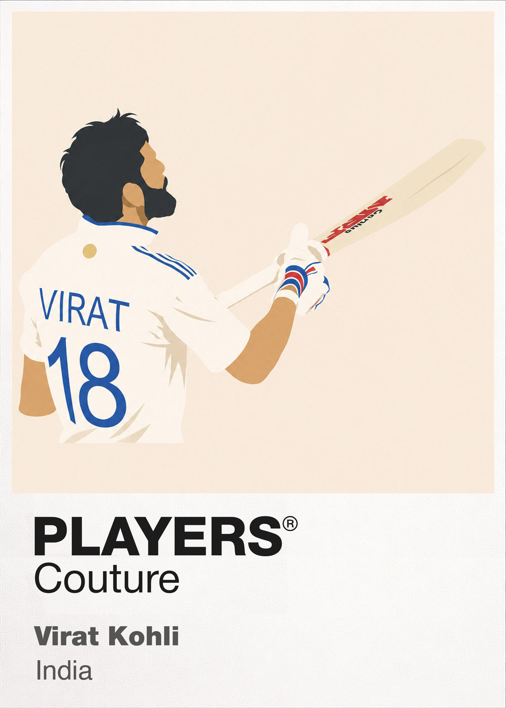 Virat Kohli Cricket Icon Frame Men's Hoodie