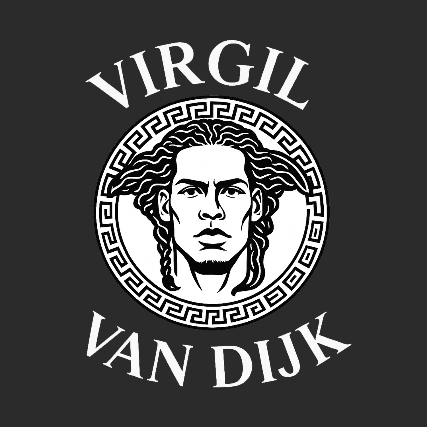 Virgil Van Dijk Logo Players Couture Mens T-Shirt