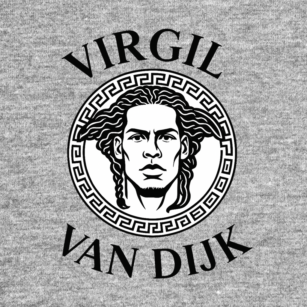 Virgil Van Dijk Logo Players Couture Mens T-Shirt