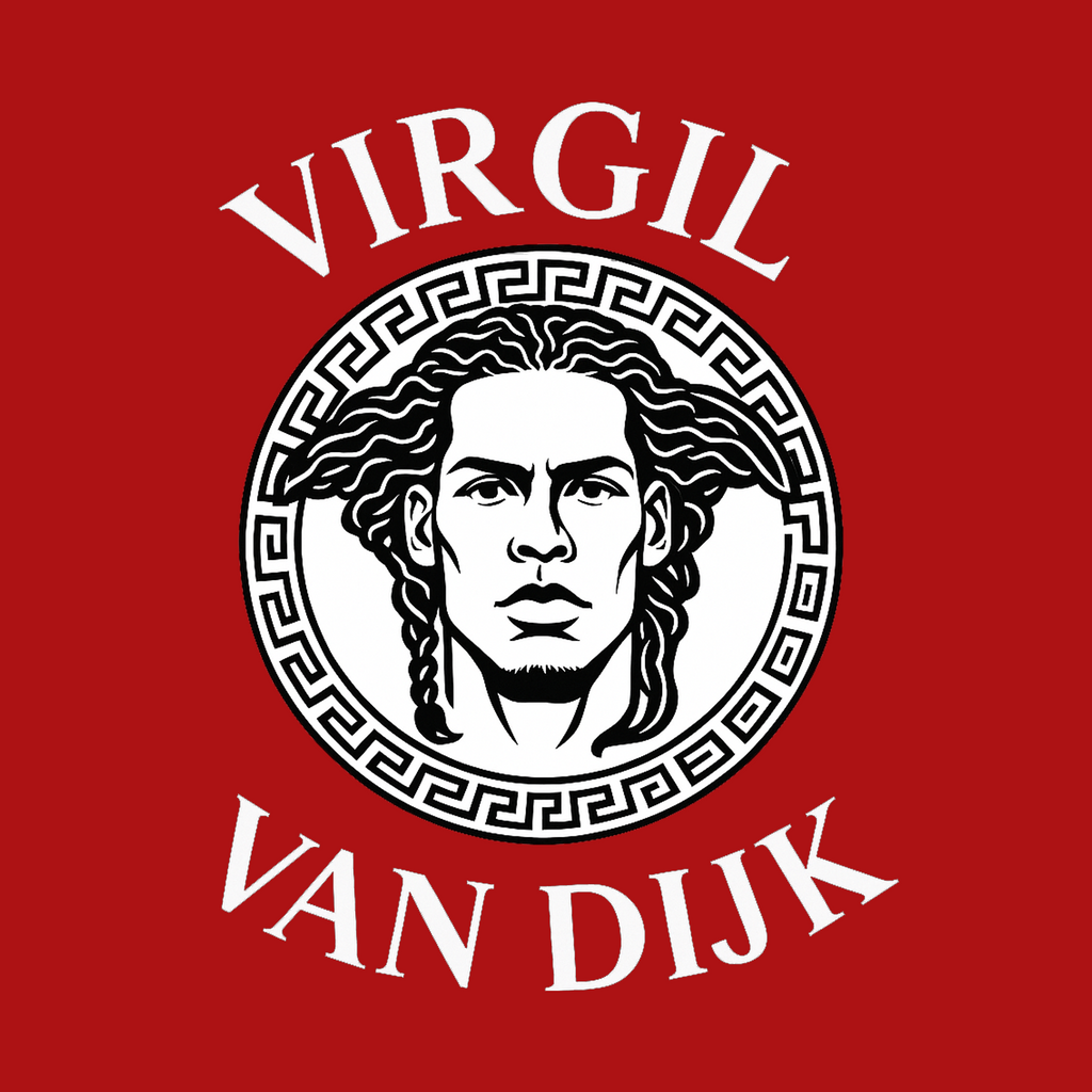 Virgil Van Dijk Logo Players Couture Mens T-Shirt