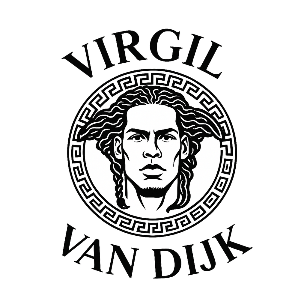 Virgil Van Dijk Logo Players Couture Mens T-Shirt