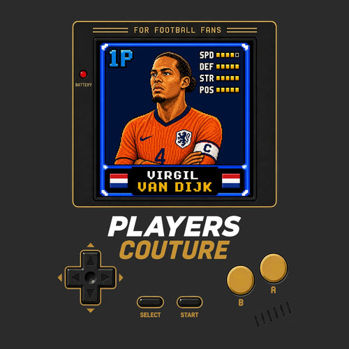 Virgil Van Dijk Icon 8-Bit Men's Hoodie - image 1