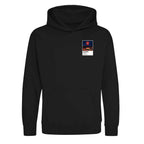 Virgil van Dijk Liverpool Icons in Lights Frame Kids Hoodie in Black