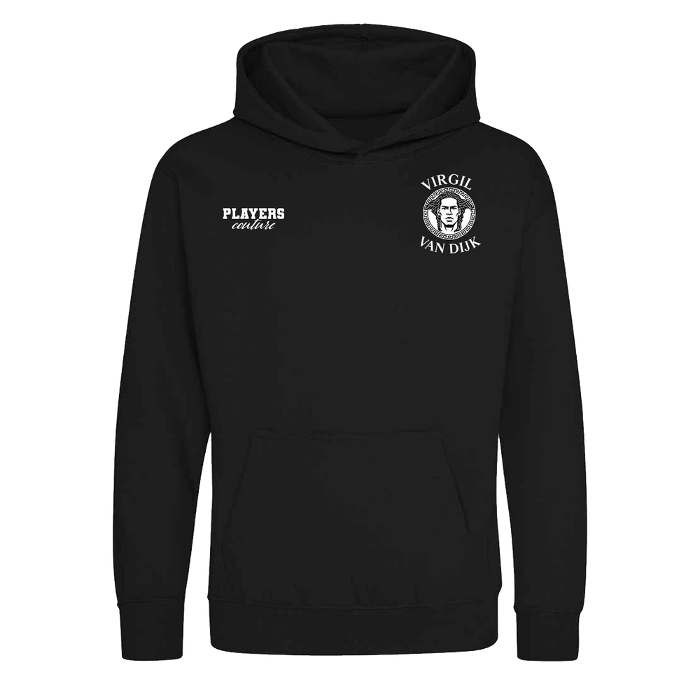 Virgil Van Dijk Logo Players Couture Kids Hoodie Black