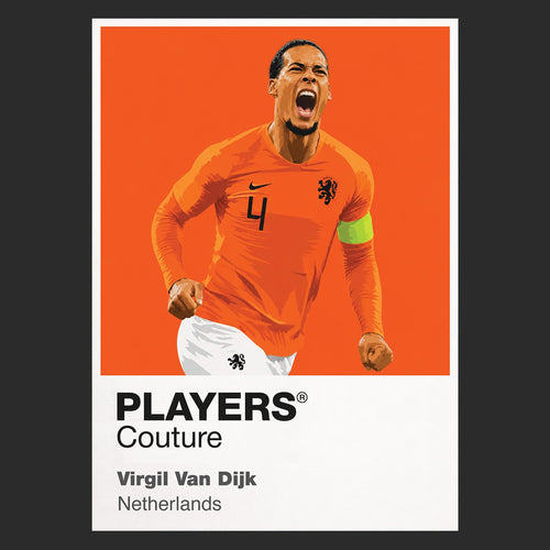 Virgil Van Dijk Players Couture Frame Black