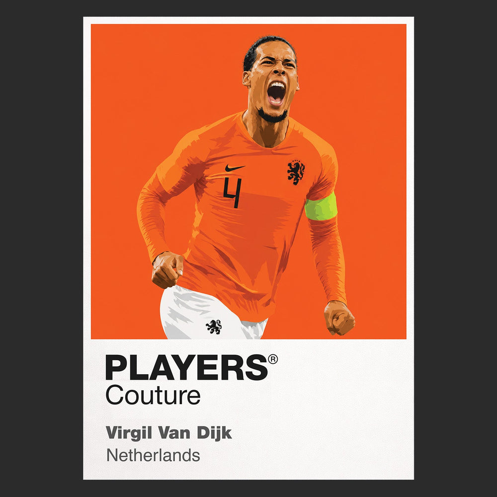 Virgil Van Dijk Players Couture Frame Black