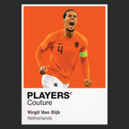Virgil Van Dijk Players Couture Frame Black