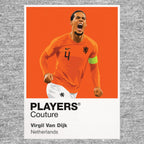 Virgil Van Dijk Players Couture Frame Gray