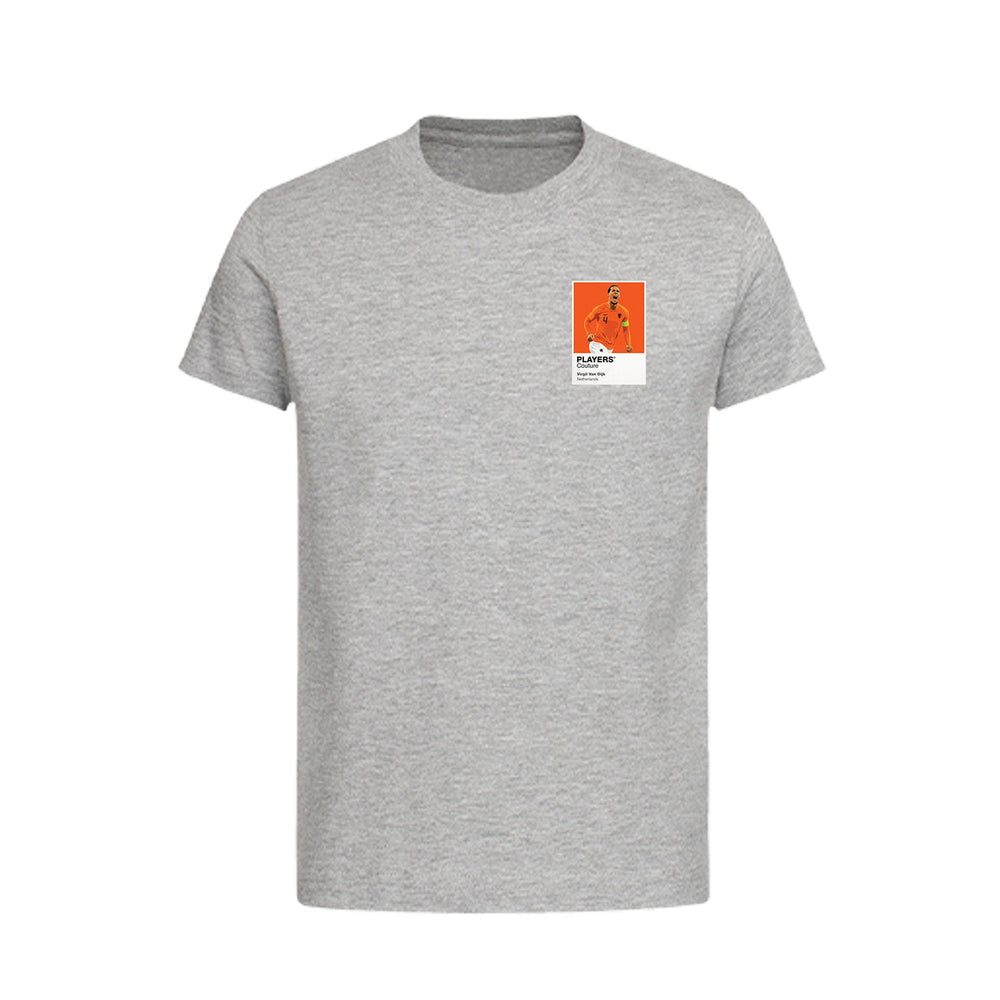 Virgil Van Dijk Players Couture Kids Gray T-Shirt
