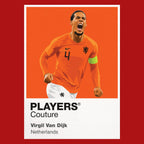 Virgil Van Dijk Players Couture Frame Red