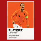 Virgil Van Dijk Players Couture Frame Red