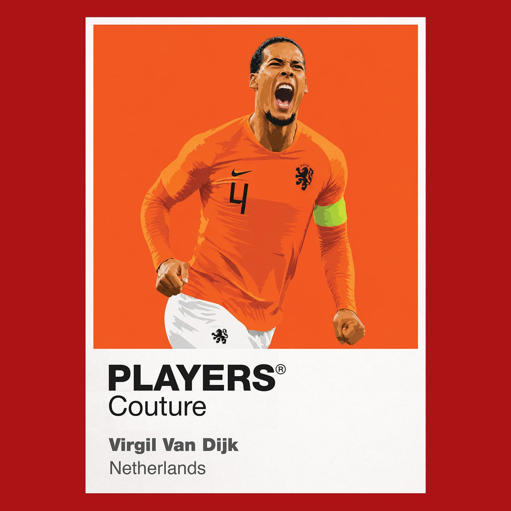 Virgil Van Dijk Players Couture Frame Red