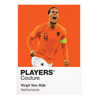 Virgil Van Dijk Players Couture Frame White