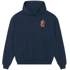 Virgil Van Dijk hoodie – navy men's hoodie featuring the Virgil Van Dijk Players Couture logo