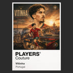 Vitinha Portugal Atlas Frame artwork by Players Couture